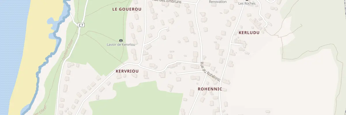 Plan du 2B Rue du Rohénnic à Lampaul-Plouarzel