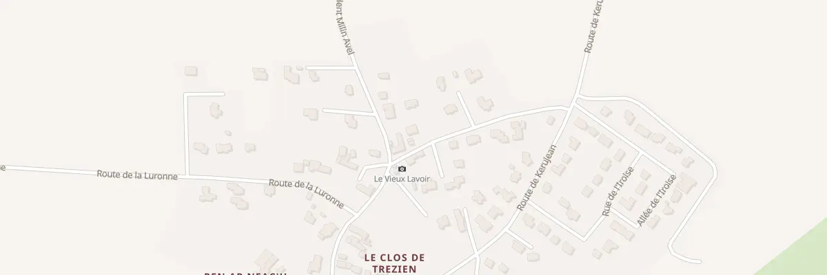 Plan du 175 Trezien à Plouarzel