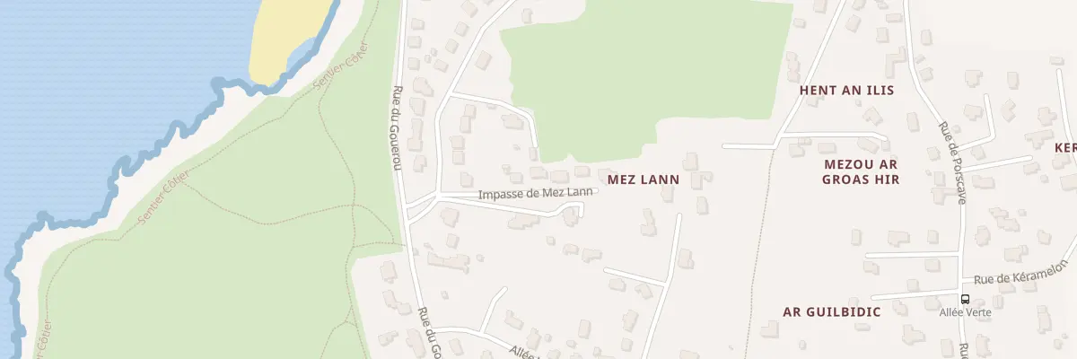 Plan du 5589 Mez Lann à Lampaul-Plouarzel