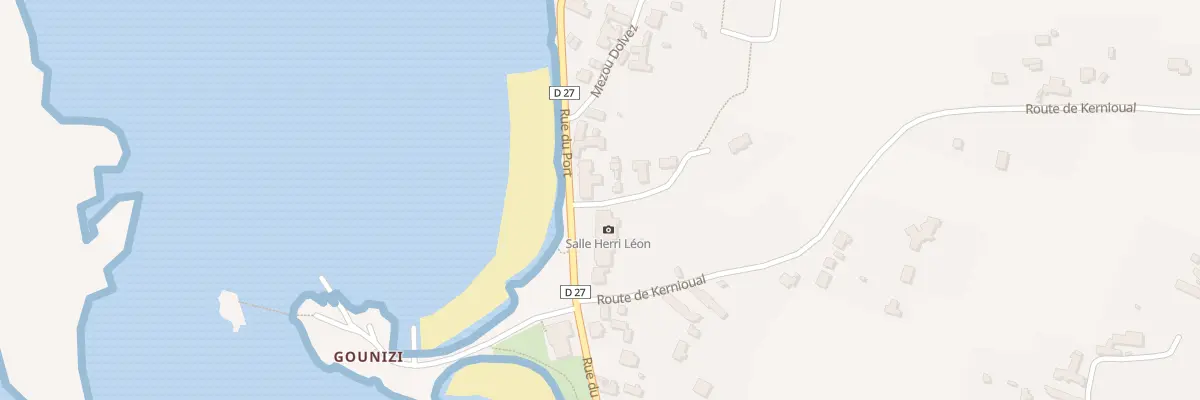 Plan du 42 Rue du Port à Porspoder