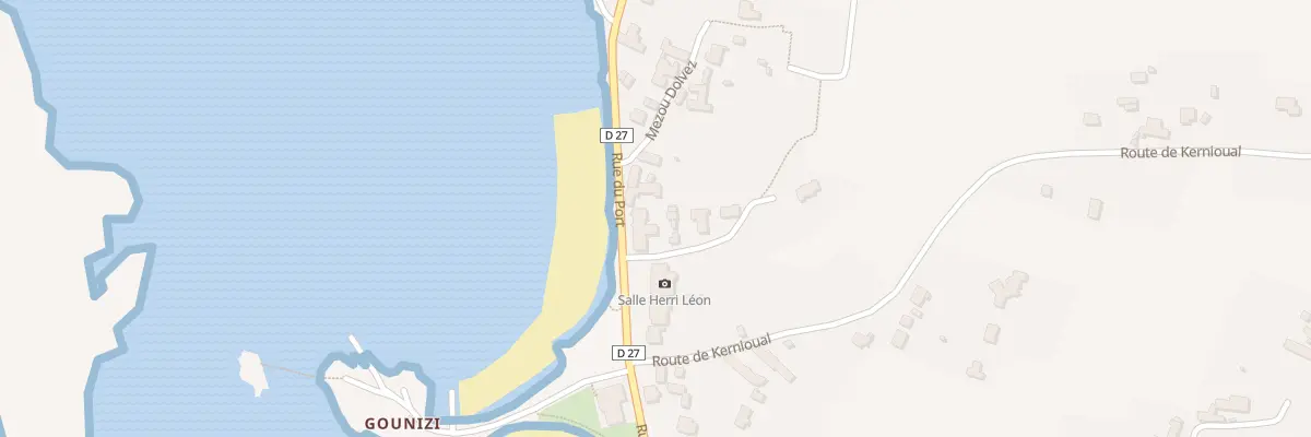 Plan du 36 Rue du Port à Porspoder
