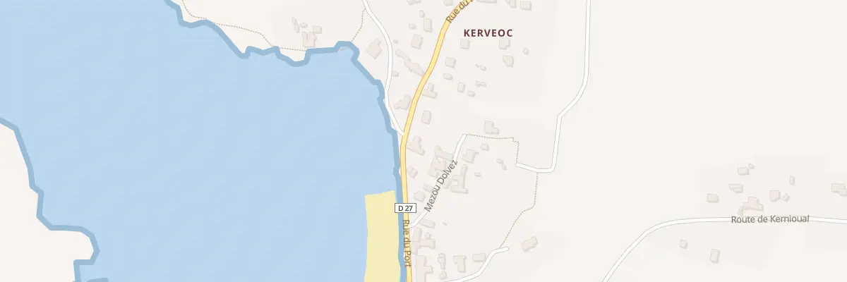 Plan du 20 Rue du Port à Porspoder