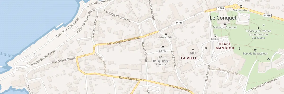 Plan du 13 Rue de Verdun au Conquet