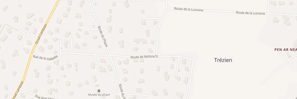 Plan du 355 Trezien à Plouarzel