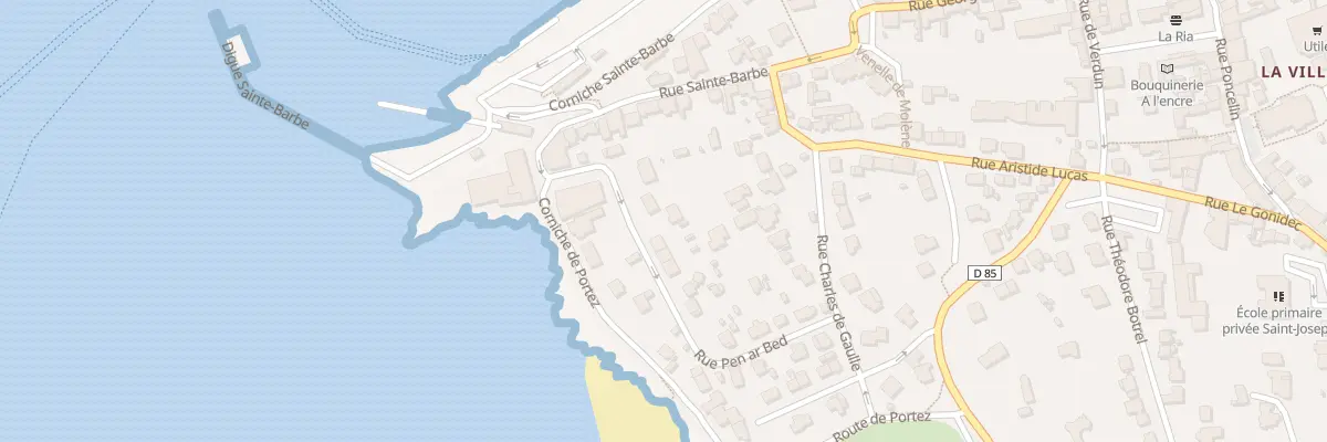 Plan du 19 Rue Pen Ar Bed au Conquet