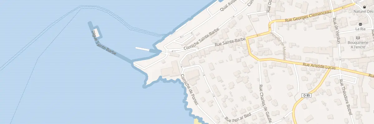 Plan du 29 Rue Pen Ar Bed au Conquet