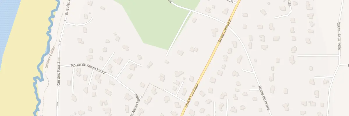 Plan du 1125 Rue des Fourches à Plouarzel