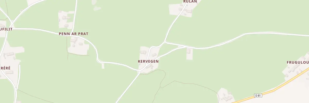Plan du 6157 Kerveguen à Ouessant