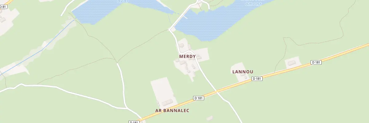 Plan du 468 Merdy à Ouessant