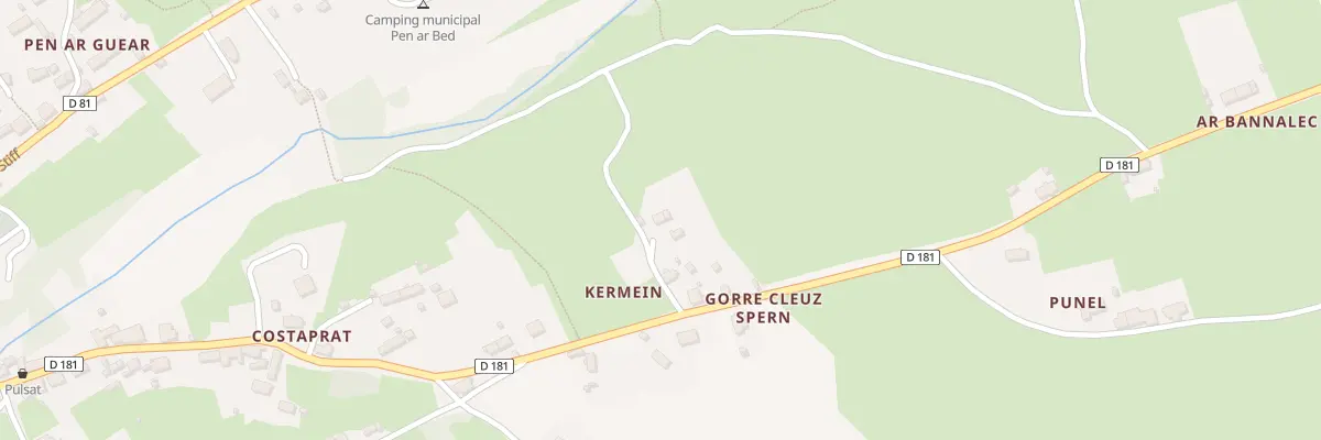 Plan du 455 Kermein à Ouessant