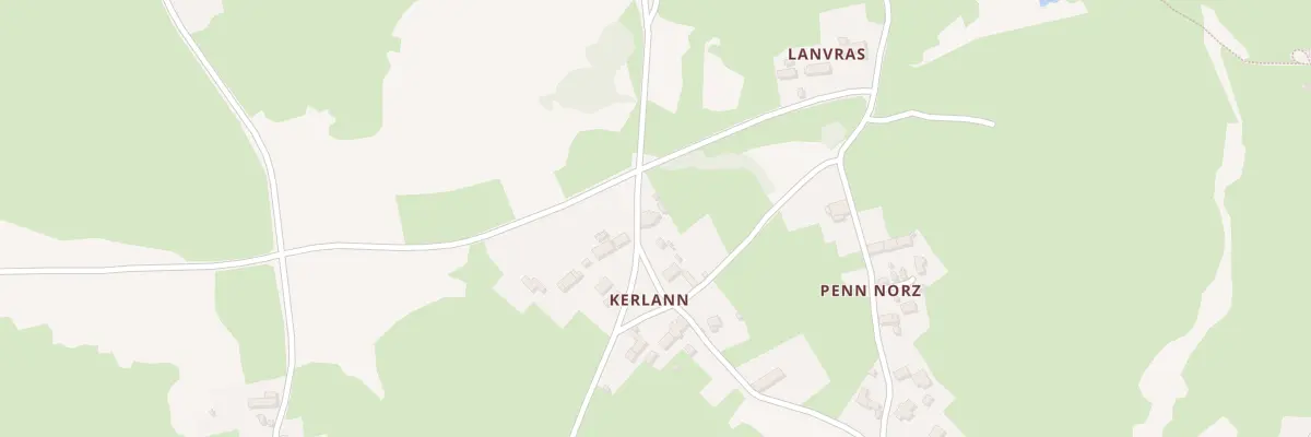 Plan du 521 Kerlann à Ouessant