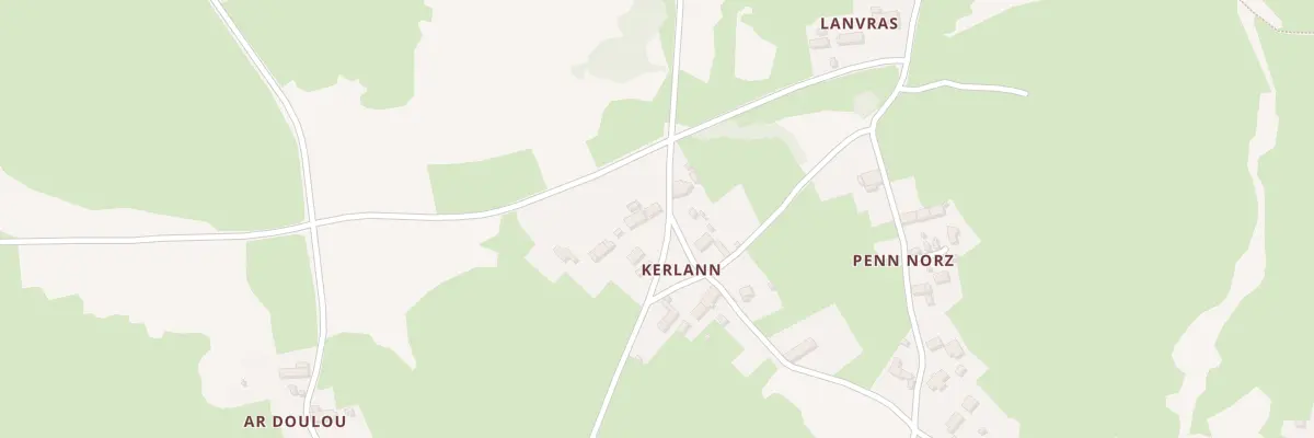 Plan du 5028 Kerlann à Ouessant