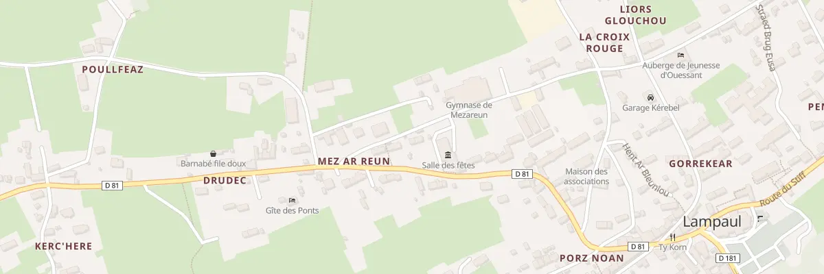 Plan du 587 Mezareun à Ouessant
