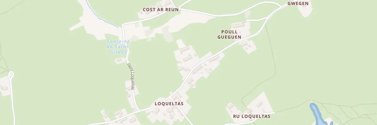 Plan du 37 Loqueltas à Ouessant