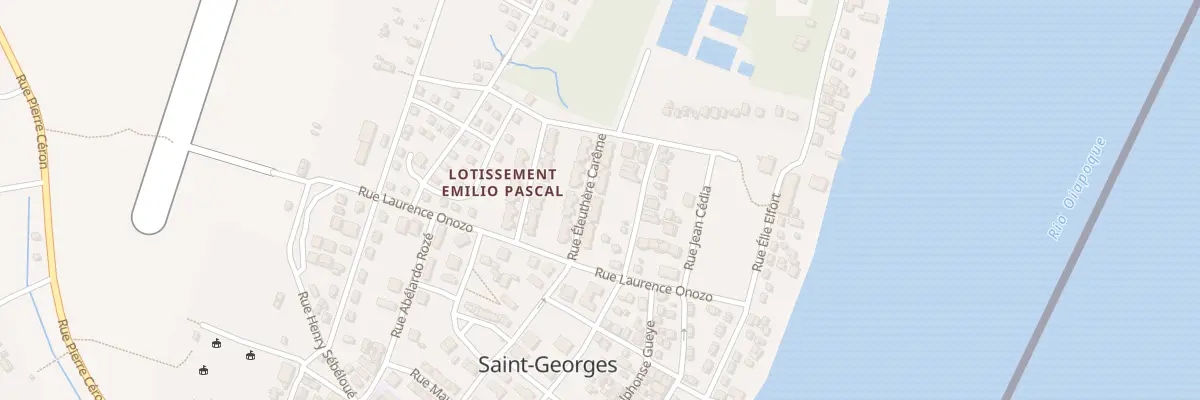 Plan du 2 Rue Eleuthere Careme à Saint-Georges