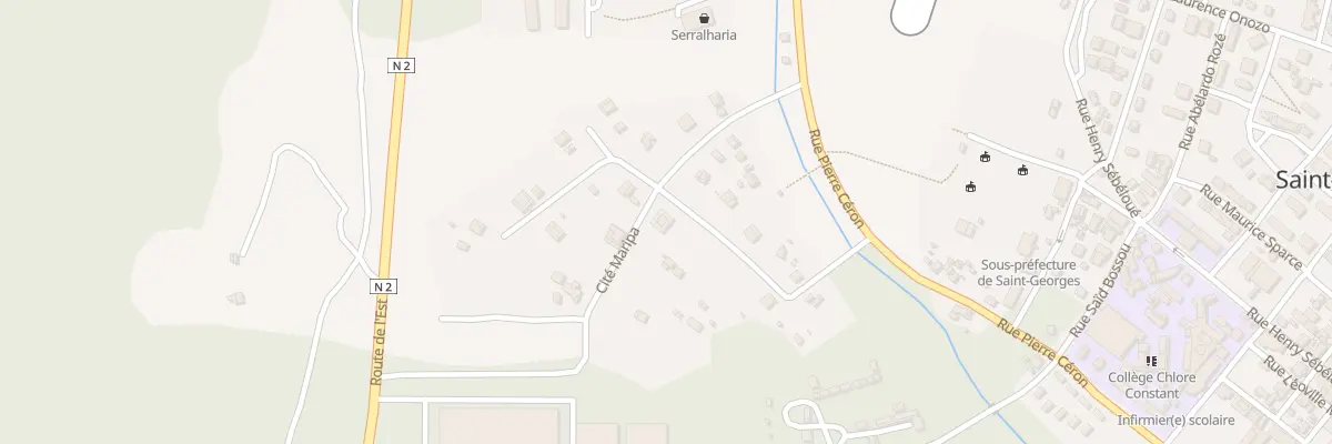 Plan du 9054 Lot Maripa à Saint-Georges