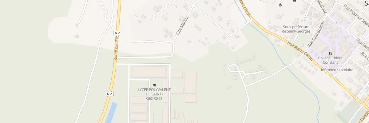 Plan du 90B Lot Maripa à Saint-Georges