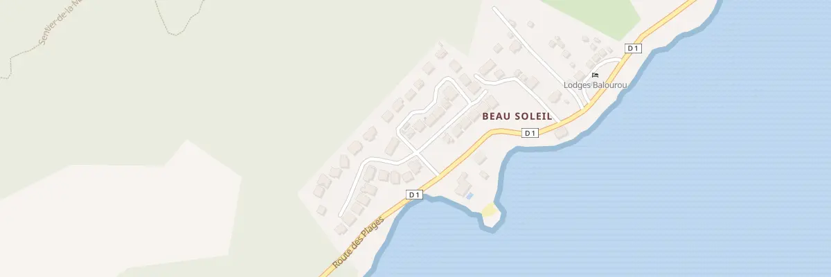 Plan du 2 All Les Terrasses du Mahury à Remire-Montjoly