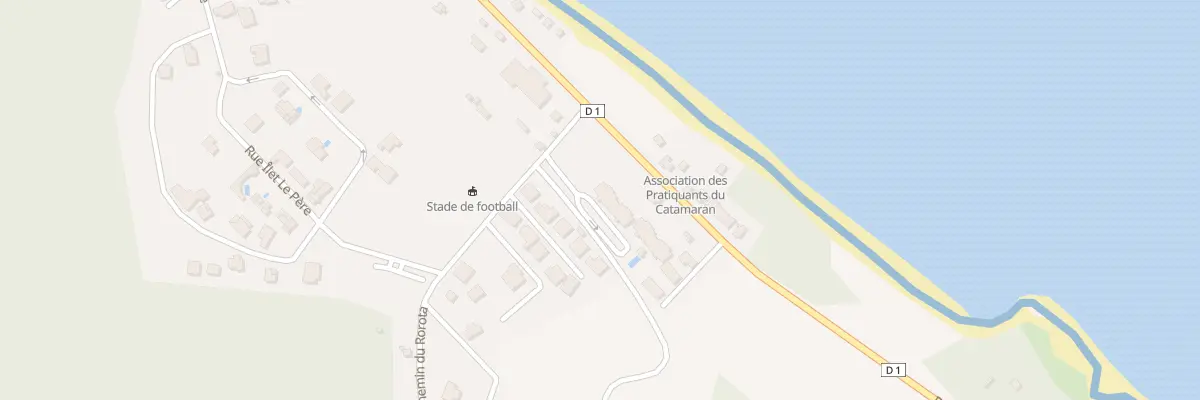 Plan du 1 Che du ROROTA à Remire-Montjoly