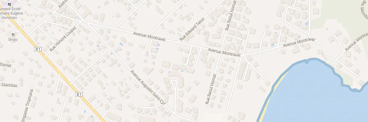 Plan du 42B Av MONTRAVEL à Remire-Montjoly