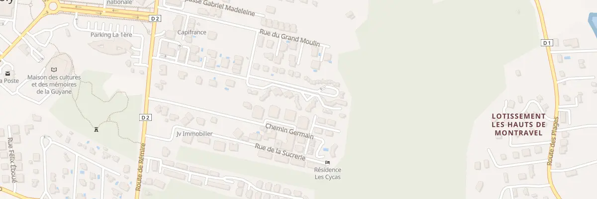Plan du 36 Res les Jardins du Mahury à Remire-Montjoly