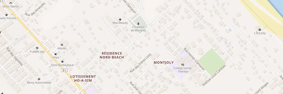 Plan du 9900 Av SAINTE-RITA à Remire-Montjoly