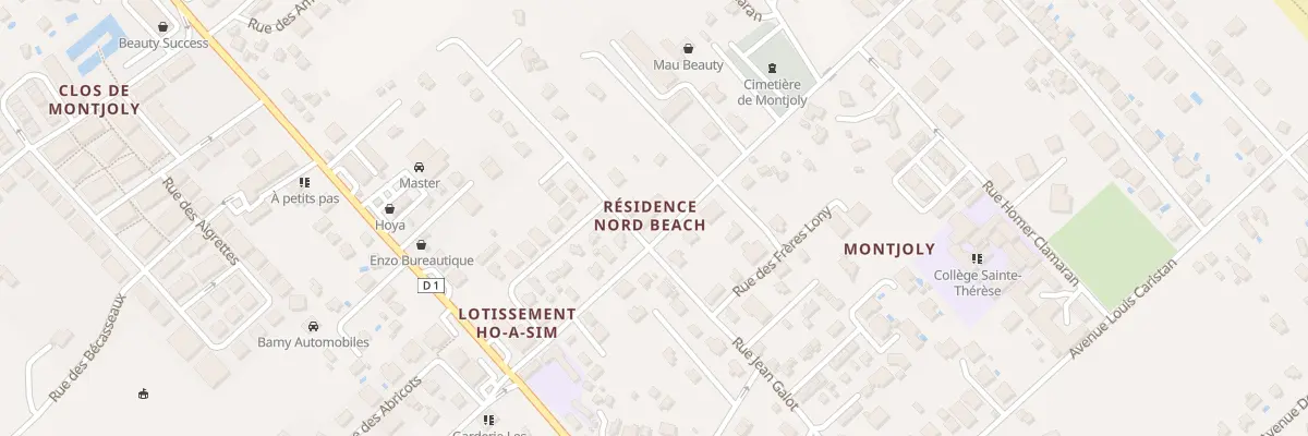 Plan du 9 Av SAINTE-RITA à Remire-Montjoly