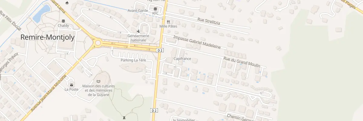 Plan du 4D Rue du GRAND MOULIN à Remire-Montjoly