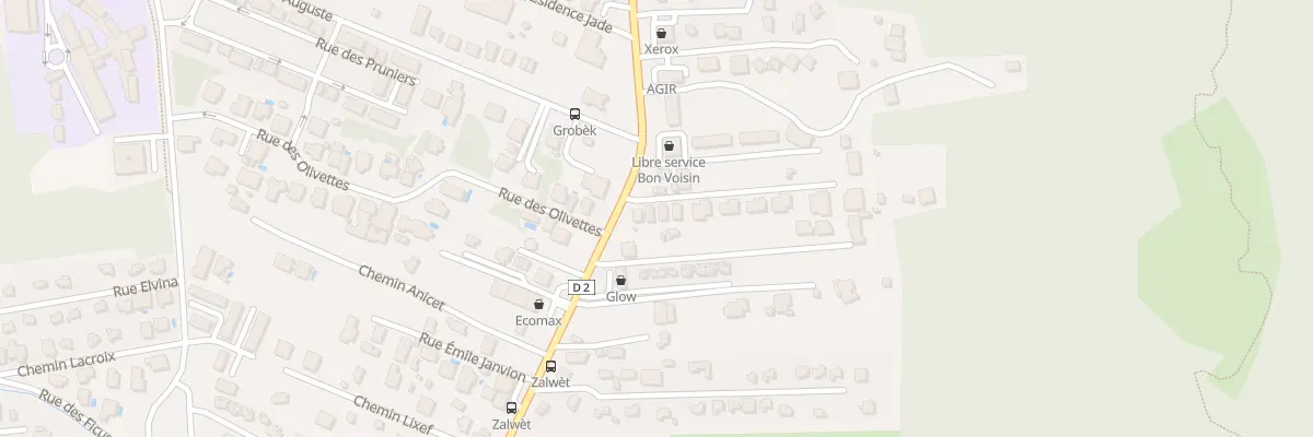 Plan du 5000F Res Les Mombins à Remire-Montjoly