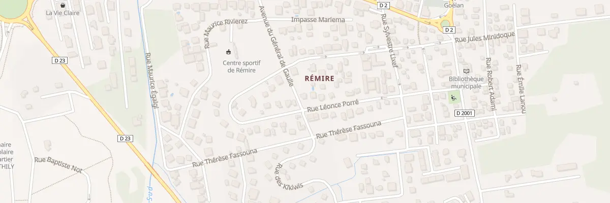 Plan de Lot Cabassou à Remire-Montjoly