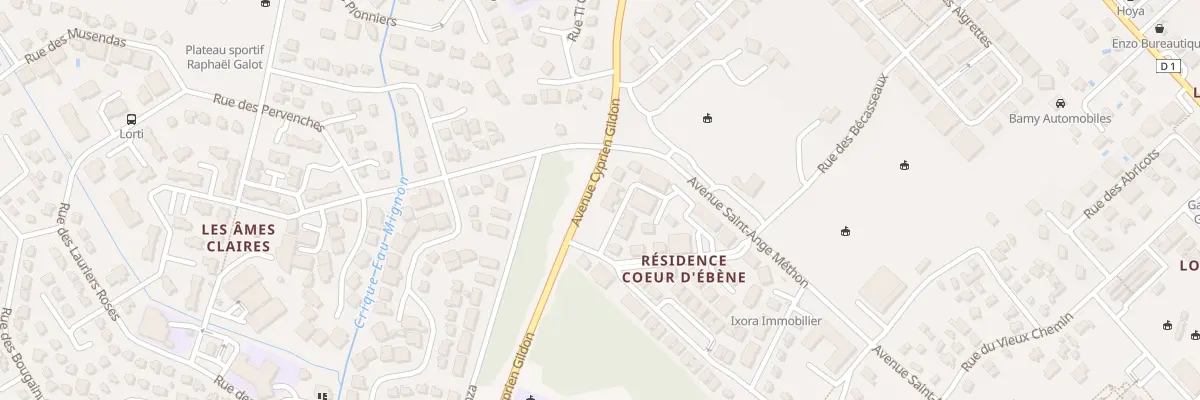 Plan du 22 Rue WACAPOU à Remire-Montjoly