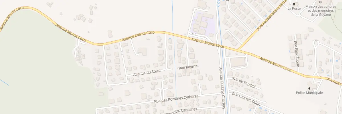 Plan du 5 Rue du SOLEIL à Remire-Montjoly