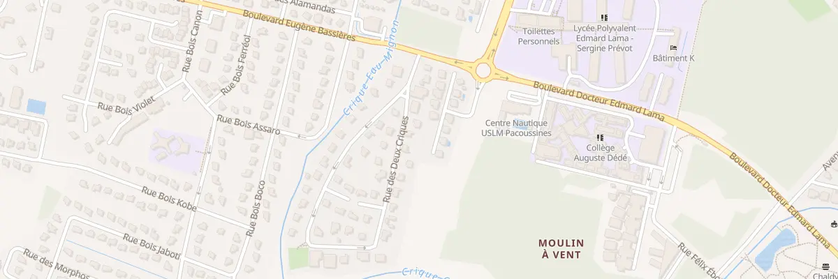 Plan du 50C Rue des 2 Criques à Remire-Montjoly
