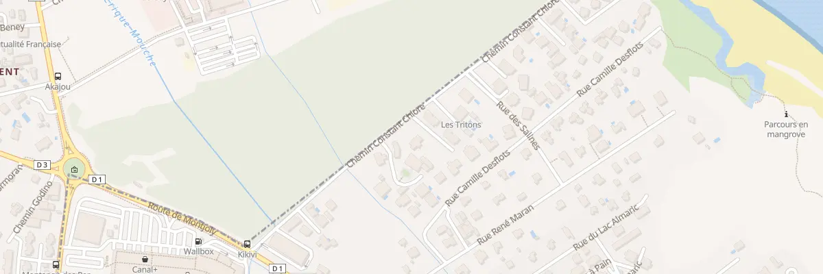 Plan du 9901 Che Chlore Constant à Remire-Montjoly
