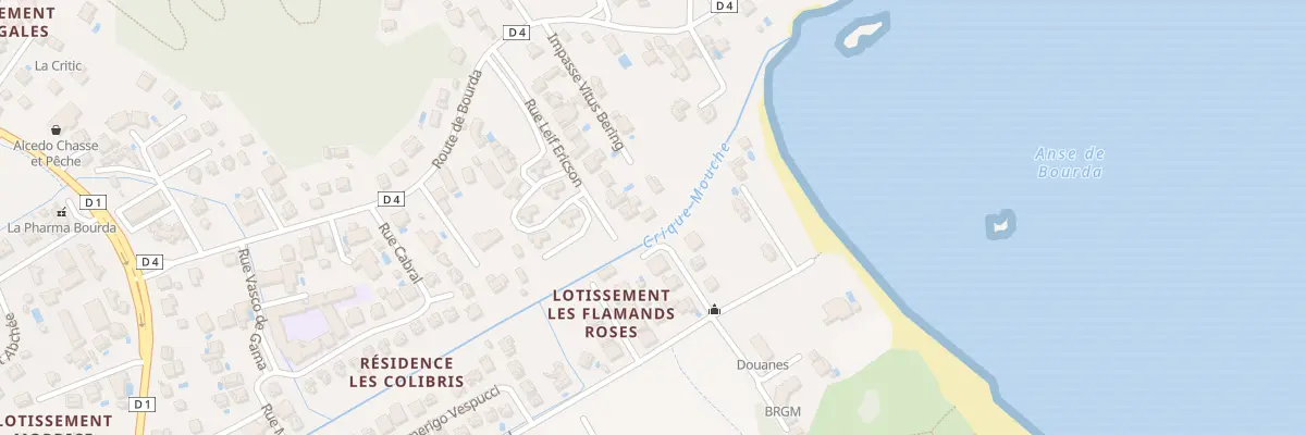 Plan du 21 Rue Leif Ericson à Cayenne