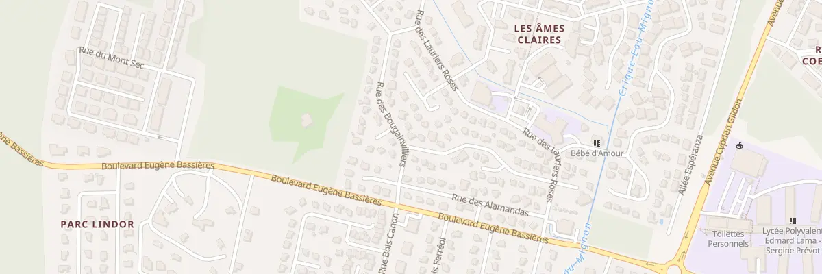Plan du 239 Rue des BOUGAINVILLIERS à Remire-Montjoly