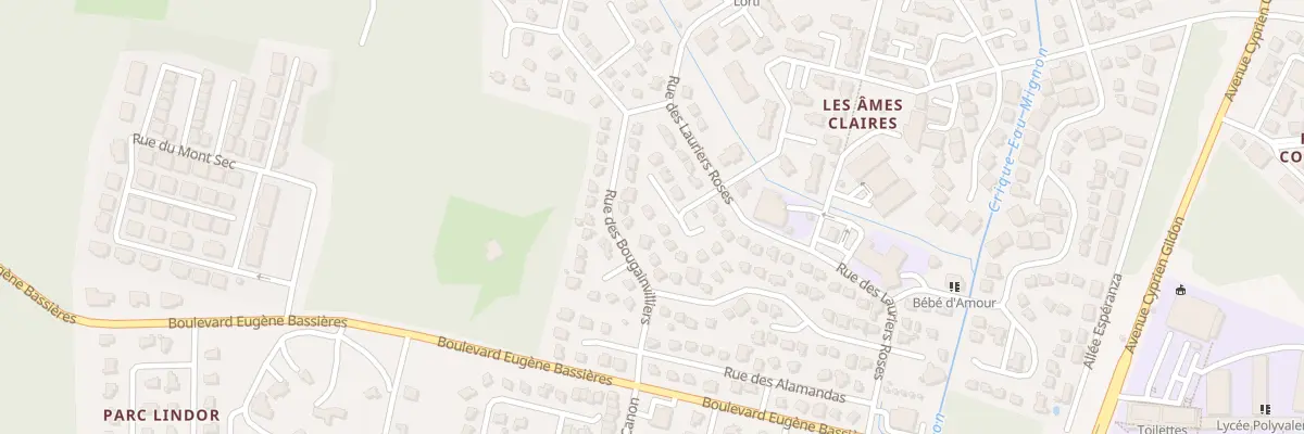 Plan du 249B Imp des LAURIERS ROSES à Remire-Montjoly