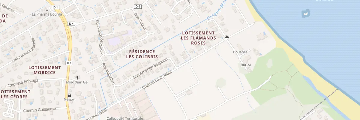 Plan du 15 Rue Amerigo Vespucci à Cayenne