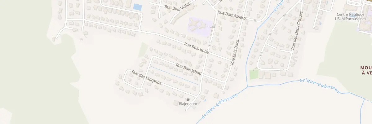 Plan du 15 Rue BOIS JABOTI à Remire-Montjoly