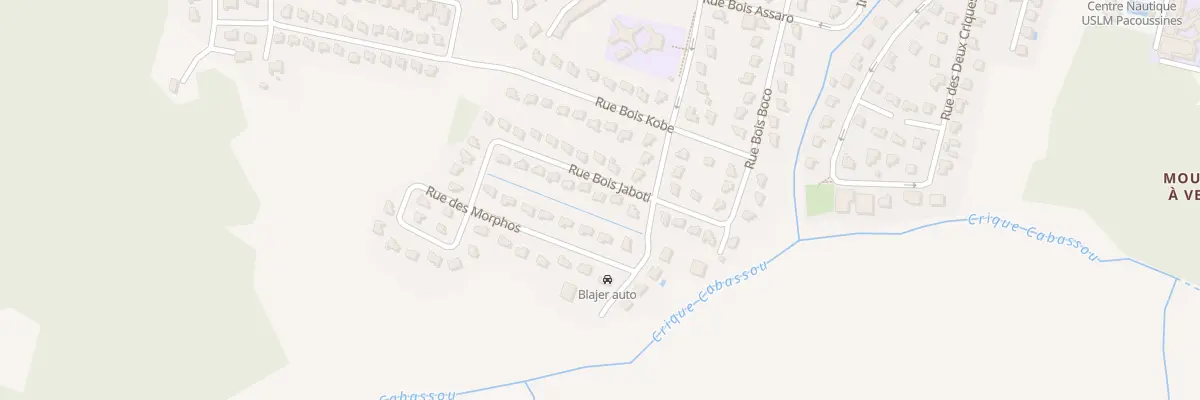 Plan du 39 Rue BOIS JABOTI à Remire-Montjoly