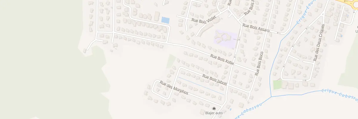 Plan du 28 Rue BOIS JABOTI à Remire-Montjoly