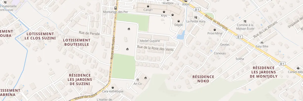Plan du 4 Rue de la ROSE DES VENTS à Remire-Montjoly