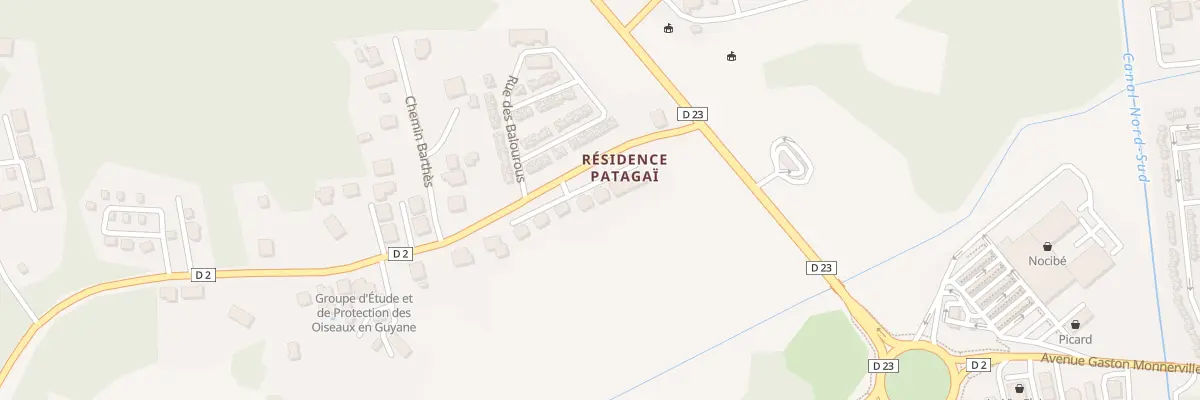 Plan du 133 Rte d’Attila Cabassou à Remire-Montjoly