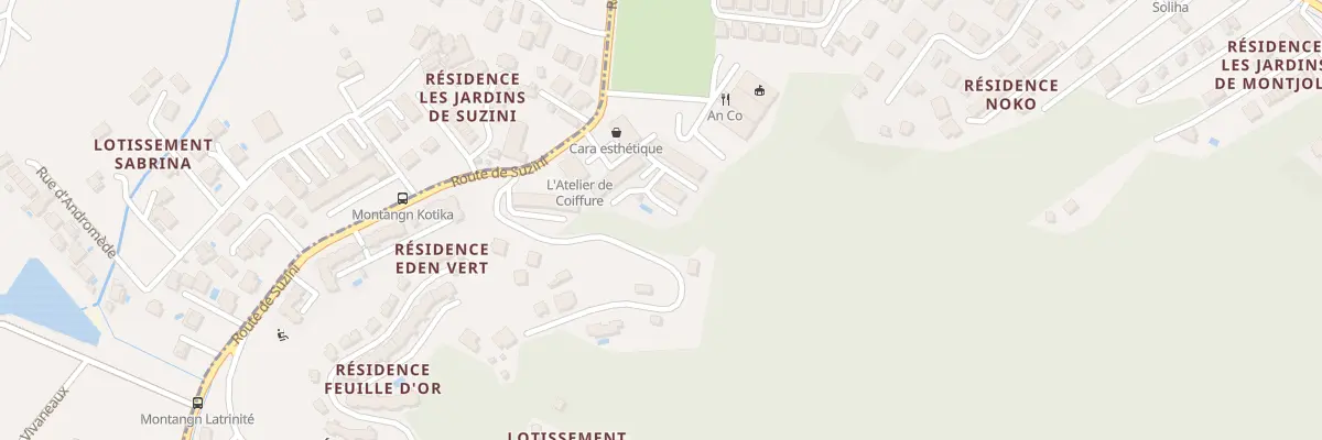 Plan du 533 Rte de SUZINI à Remire-Montjoly