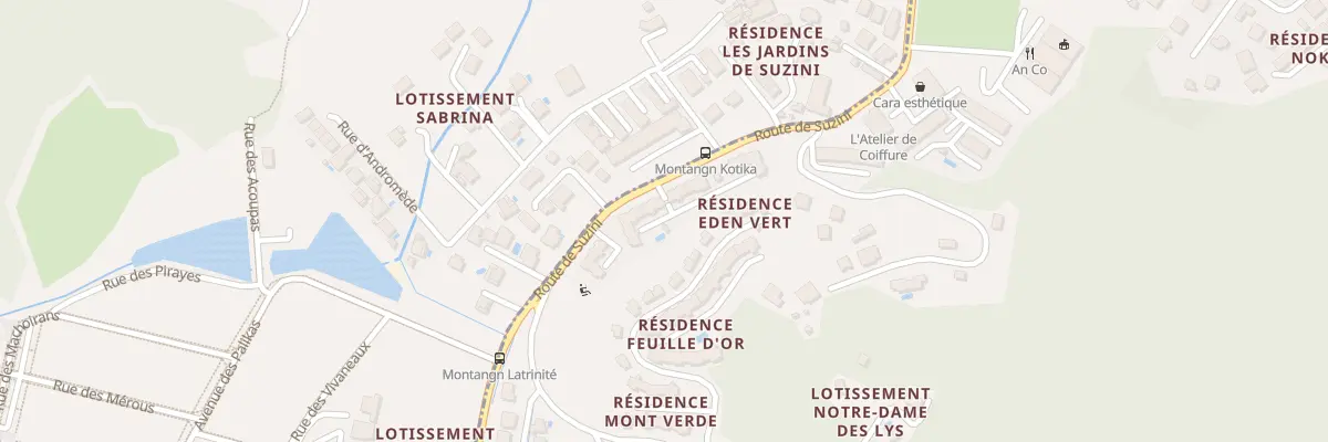 Plan du 805 Rte de SUZINI à Remire-Montjoly