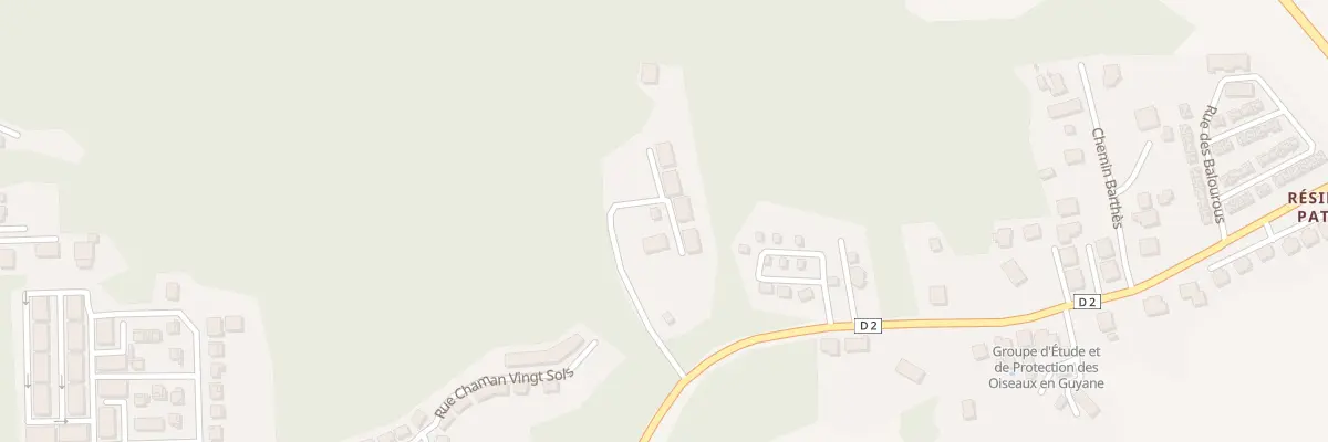 Plan du 876 Res Eden Vert à Remire-Montjoly