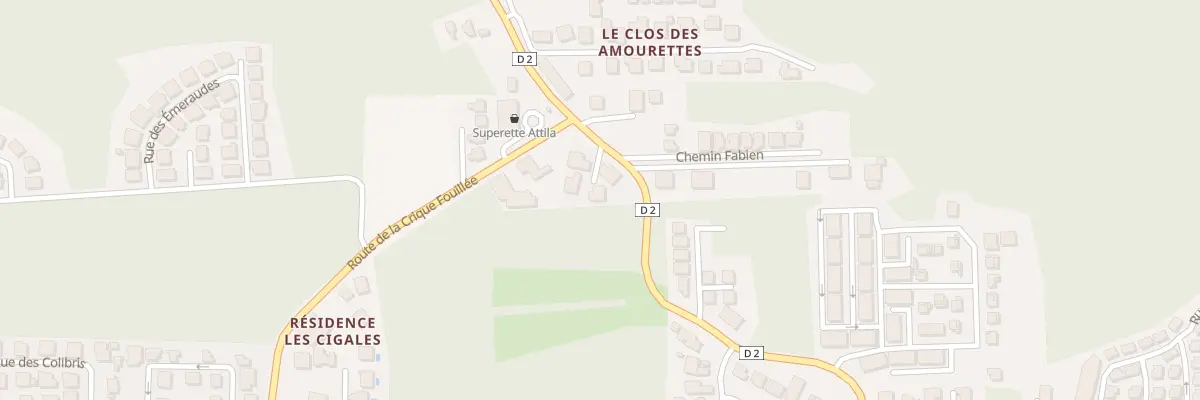 Plan du 3 Rte de Cabassou (Rd1) à Remire-Montjoly