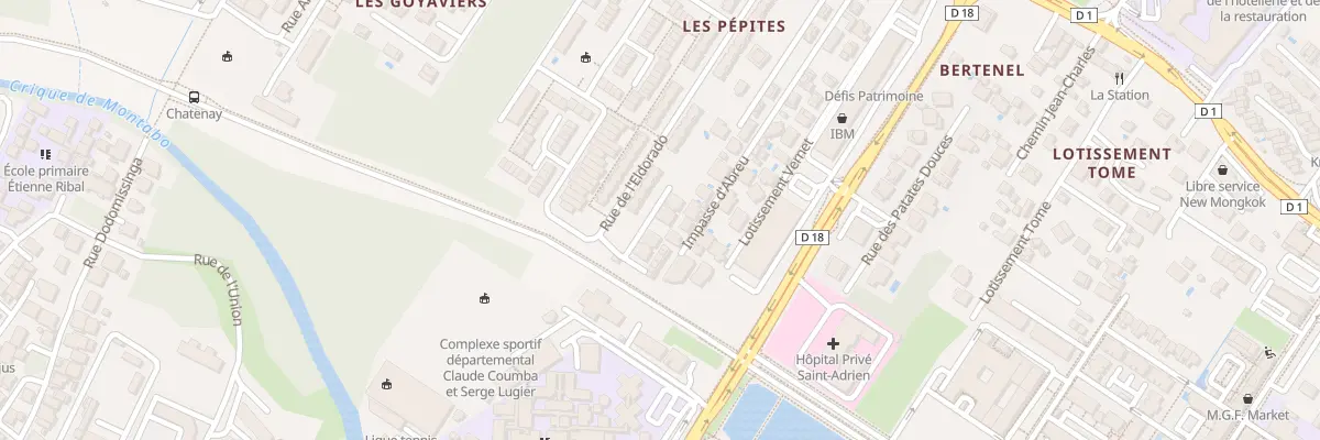 Plan du 89 Rue de l’Eldorado à Cayenne