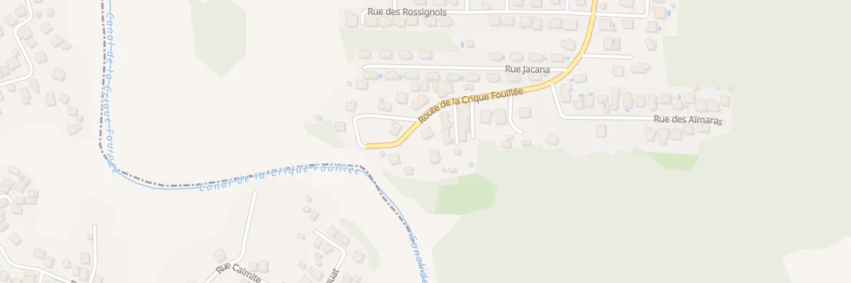 Plan du 953 Rte de la Crique Fouillee à Remire-Montjoly