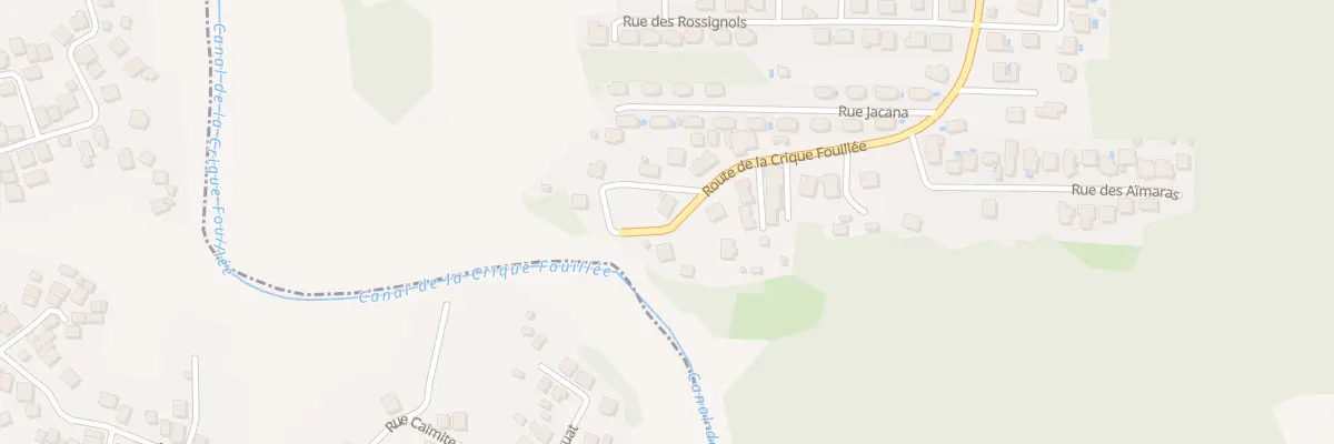 Plan du 960 Rte de la Crique Fouillee à Remire-Montjoly